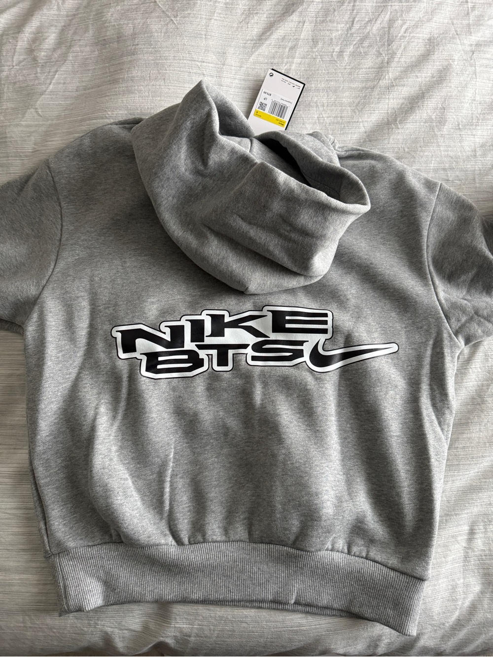 Nike By You x BTS Grey Pullover Hoodie